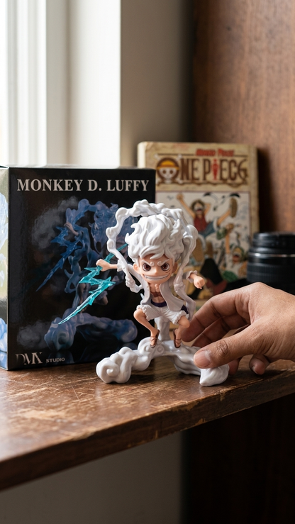 One Piece: Monkey D. Luffy "Gear 5 Lightning Strike" Action Figure – DVK Studio Edition (17cm)