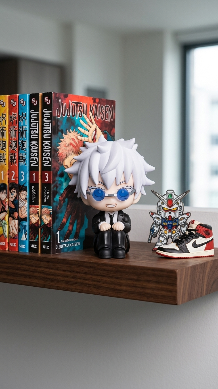 Jujutsu Kaisen: Satoru Gojo "Hidden Inventory" Blue Glasses Mini Chibi Figure (10cm)