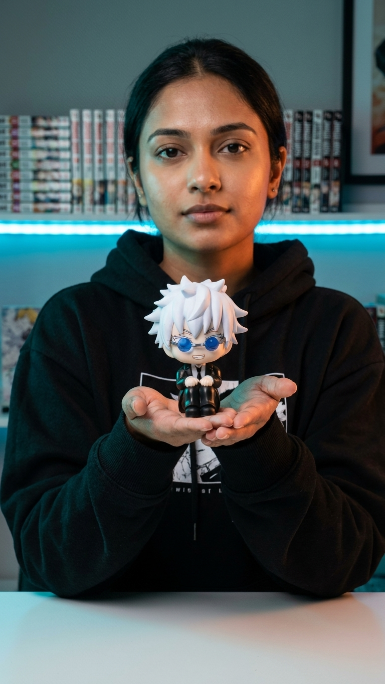 Jujutsu Kaisen: Satoru Gojo "Hidden Inventory" Blue Glasses Mini Chibi Figure (10cm)
