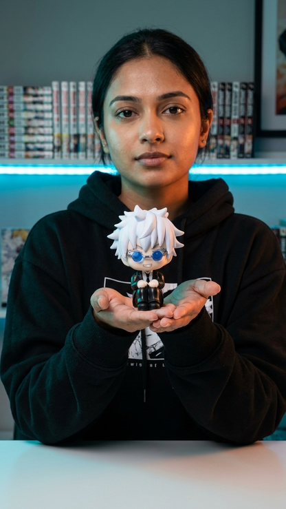 Jujutsu Kaisen: Satoru Gojo "Hidden Inventory" Blue Glasses Mini Chibi Figure (10cm)