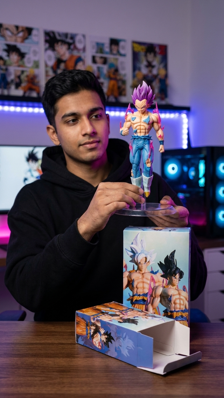 Dragon Ball Super: Ultra Ego Vegeta "God of Destruction" Action Figure (20cm)