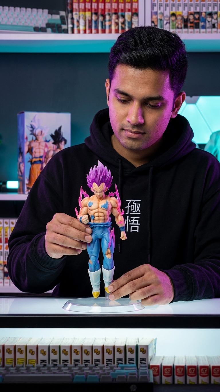 Dragon Ball Super: Ultra Ego Vegeta "God of Destruction" Action Figure (20cm)