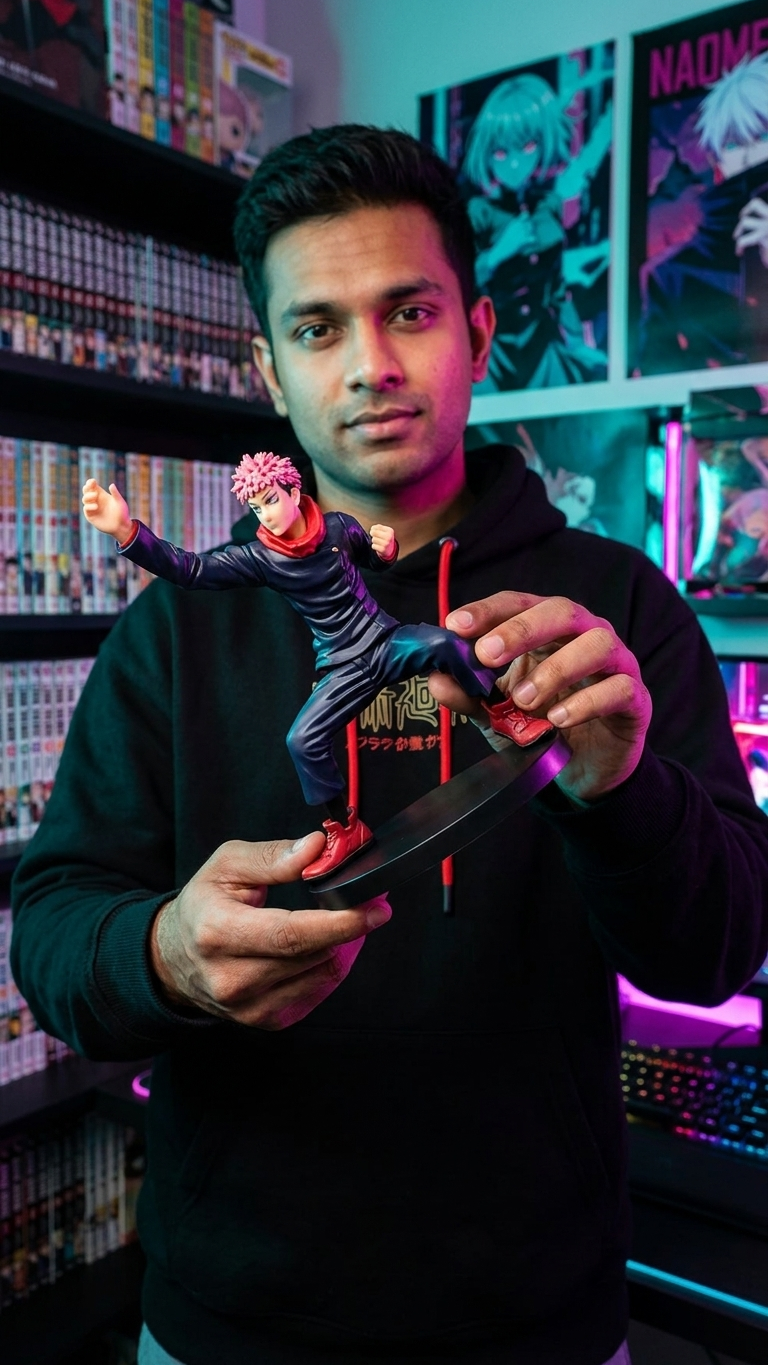 Jujutsu Kaisen: Yuji Itadori "Cursed Fist" Action Figure (17cm)