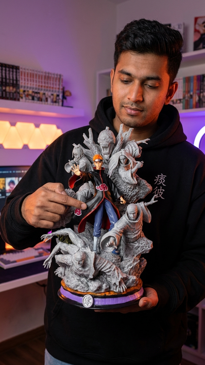 Naruto Shippuden: Pain (Nagato) "Six Paths of Pain" Deluxe Diorama Action Figure (22cm)