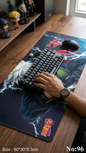Naruto Shippuden: Kakashi Hatake "Chidori Lightning Bolt" Premium Gaming Desk Mat & Mouse Pad (80x30cm)