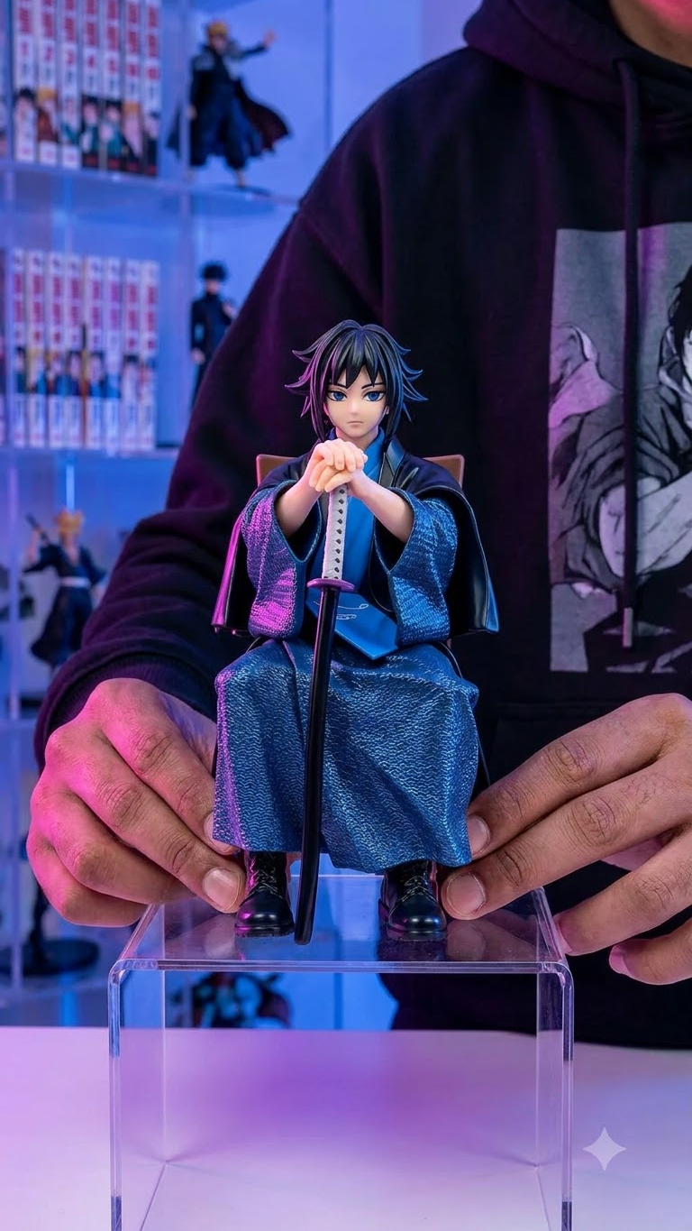 Giyu Tomioka Figure 15.5cm | Demon Slayer Kimetsu no Yaiba Collectible