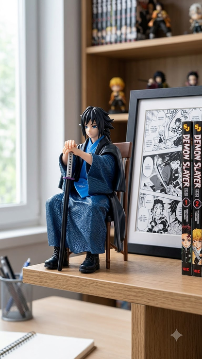 Giyu Tomioka Figure 15.5cm | Demon Slayer Kimetsu no Yaiba Collectible