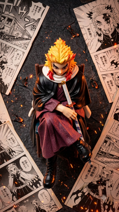 Kyojuro Rengoku Figure 16cm | Demon Slayer Flame Hashira Collectible