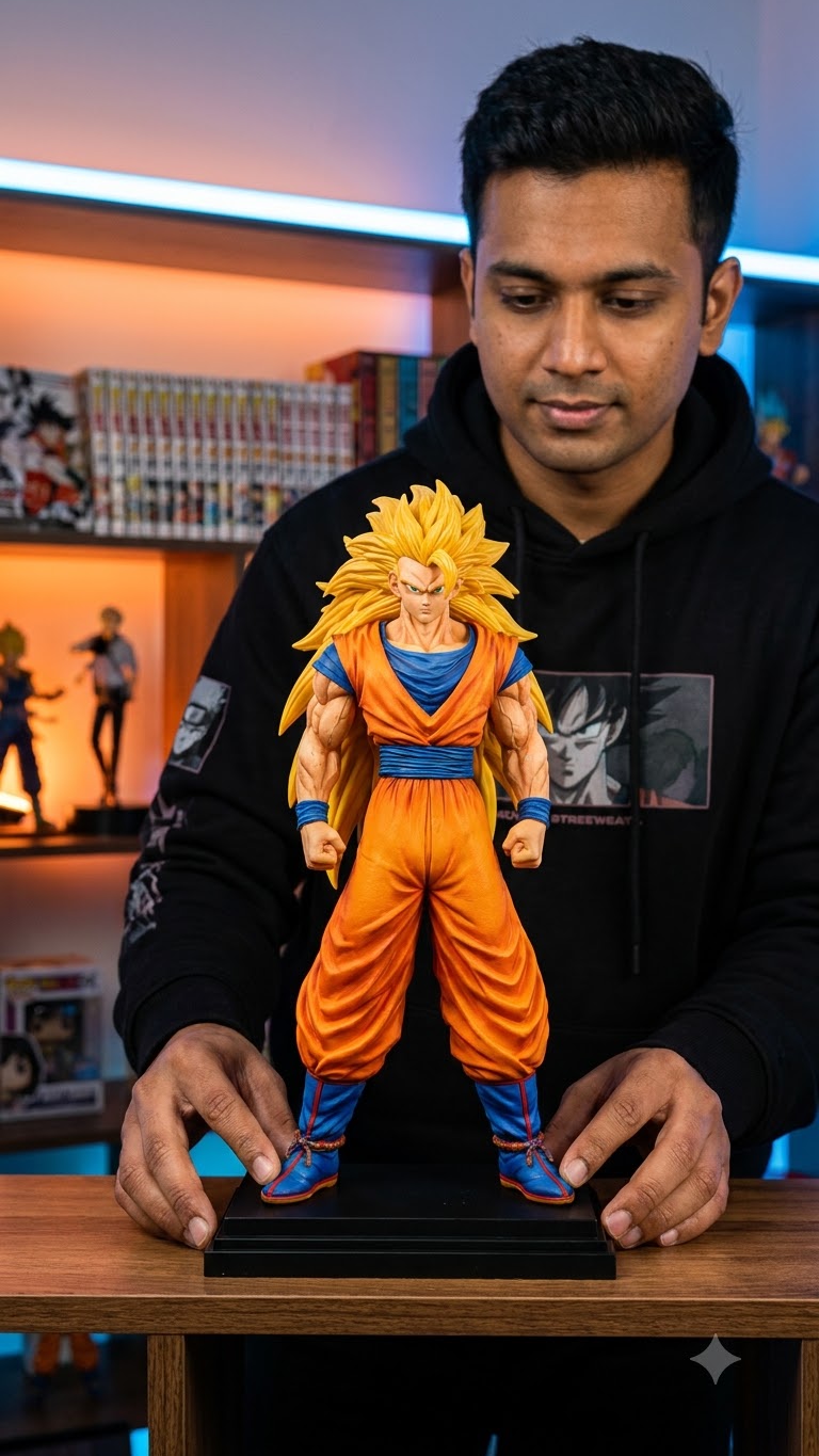 Super Saiyan 3 Goku Figure | Dragon Ball Z Collectible Statue