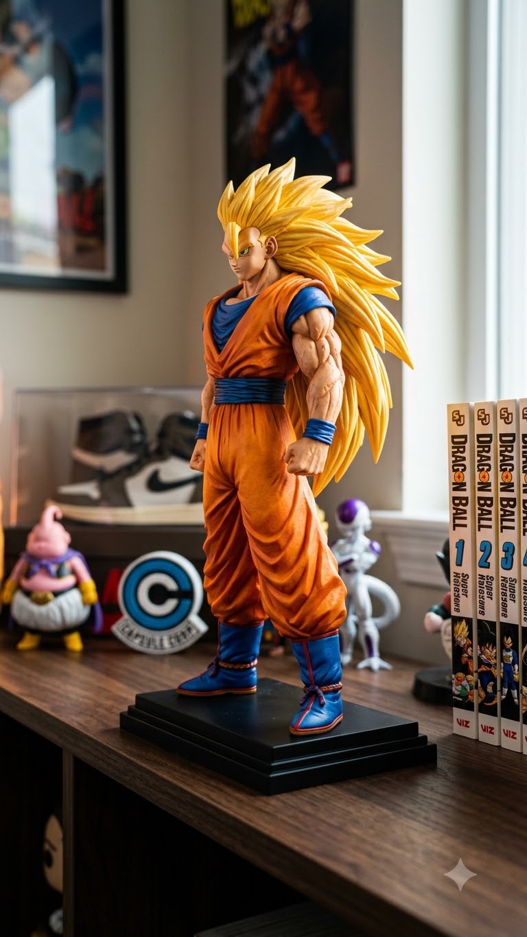 Super Saiyan 3 Goku Figure | Dragon Ball Z Collectible Statue