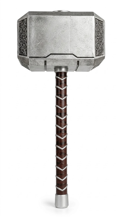 Marvel Universe: Thor "Mjolnir – Clean Pommel Edition" 42cm Cosplay Prop Replica
