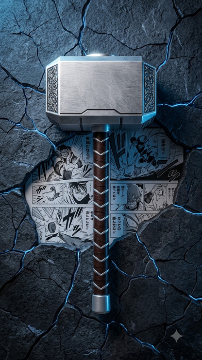 Marvel Universe: Thor "Mjolnir – Clean Pommel Edition" 42cm Cosplay Prop Replica