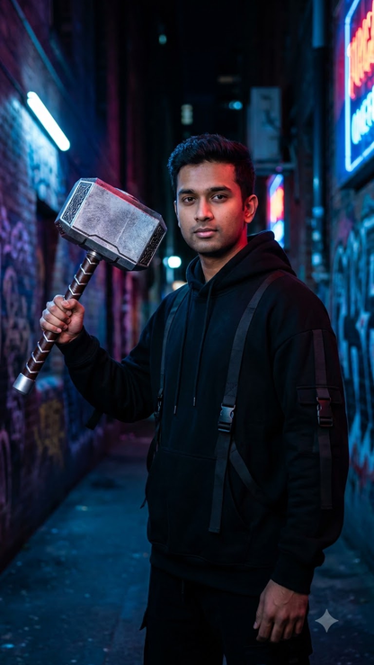 Marvel Universe: Thor "Mjolnir – Clean Pommel Edition" 42cm Cosplay Prop Replica