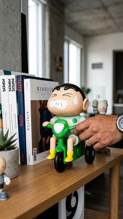 Crayon Shin-chan: Shinnosuke Nohara "Playground Sprint – Classic Outfit Tricycle Rush" Premium Action Figure (With Box)