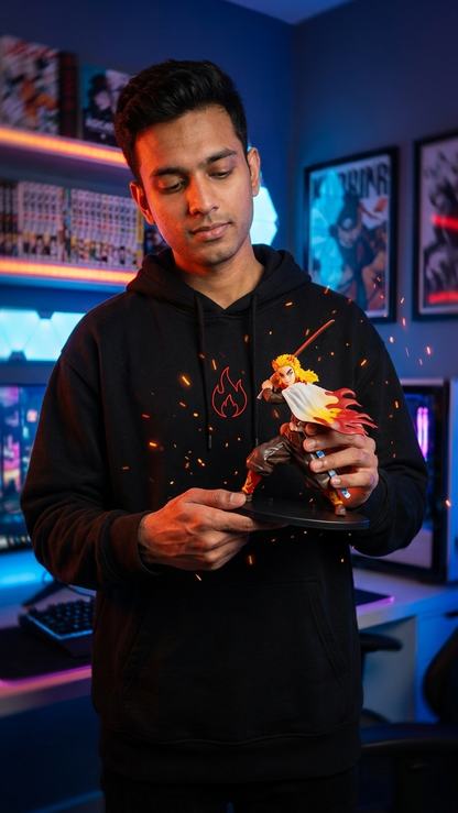 Demon Slayer: Kyojuro Rengoku "Set Your Heart Ablaze" Action Figure – Flame Hashira Edition