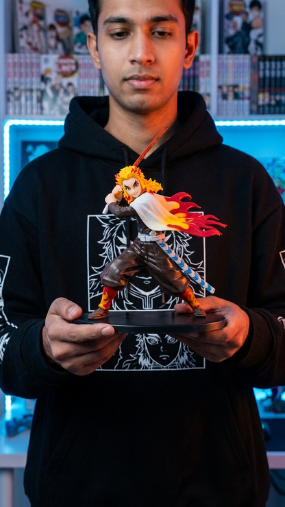 Demon Slayer: Kyojuro Rengoku "Set Your Heart Ablaze" Action Figure – Flame Hashira Edition