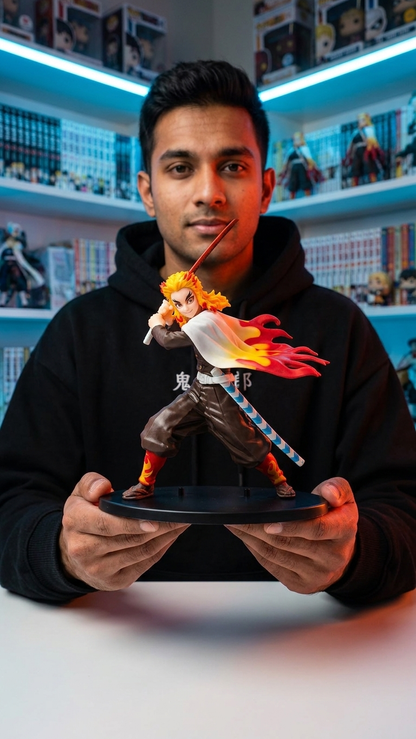 Demon Slayer: Kyojuro Rengoku "Set Your Heart Ablaze" Action Figure – Flame Hashira Edition