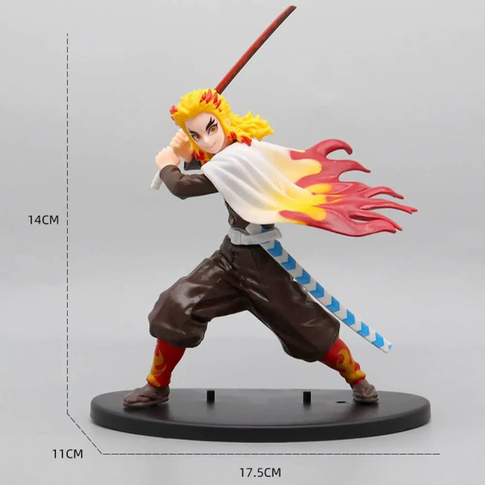 Demon Slayer: Kyojuro Rengoku "Set Your Heart Ablaze" Action Figure – Flame Hashira Edition