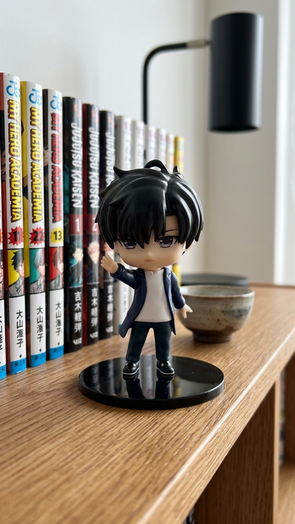 ⚔️ Solo Leveling – Sung Jin-Woo Big Head Figure 18cm