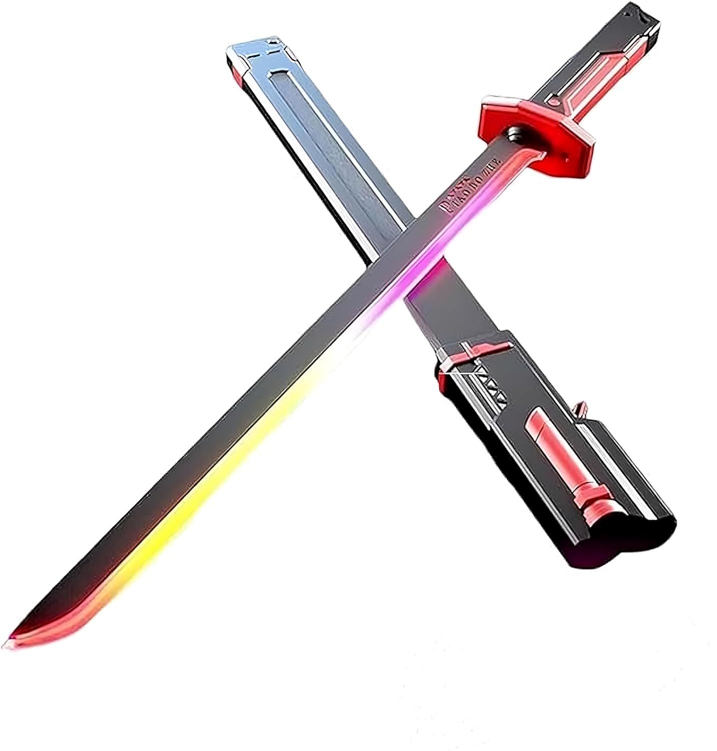 Sparkblade LED Light Sword with Smoke & Spark Effects | 7-Color Light-Up Toy Sword | Sci-Fi Cosplay & Display Prop
