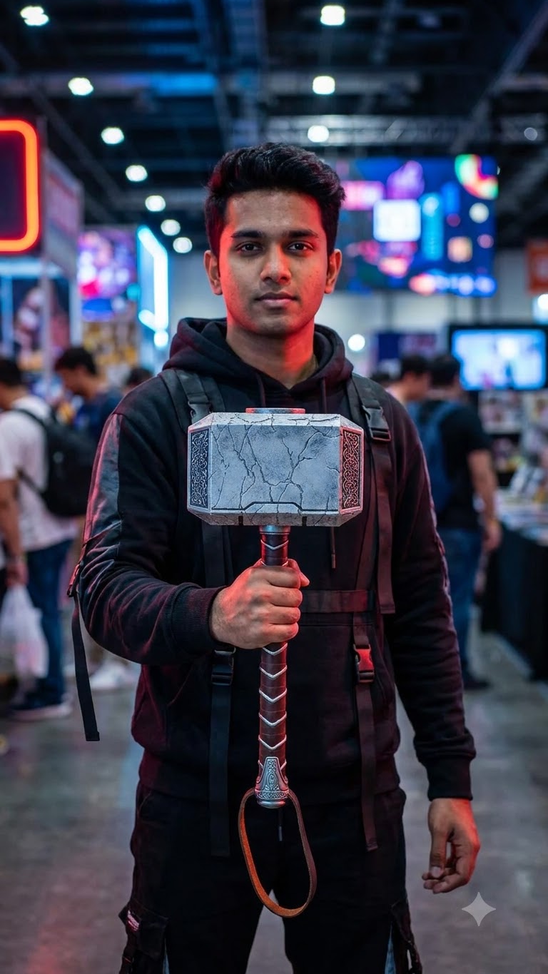 Marvel Universe: Thor "Mjolnir – Reforged Thunder Hammer" 45cm Cosplay Prop Replica