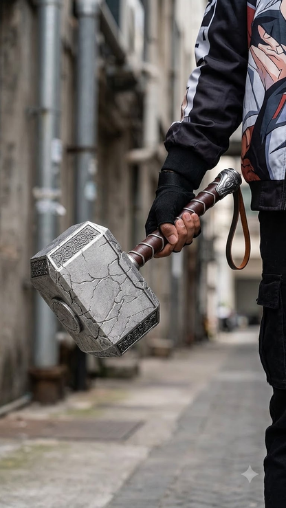 Marvel Universe: Thor "Mjolnir – Reforged Thunder Hammer" 45cm Cosplay Prop Replica