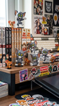 Tom and Jerry: "Classic Cat & Mouse Chase" Premium Mini Figure Collector's Set (12-Piece Set)