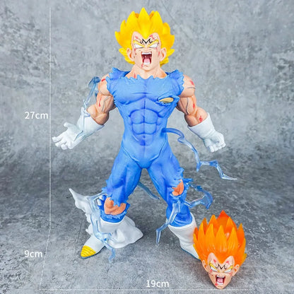 Dragon Ball Z: Majin Vegeta "Pride of the Saiyan Prince" Deluxe Figure – Dual Head Edition (27cm)