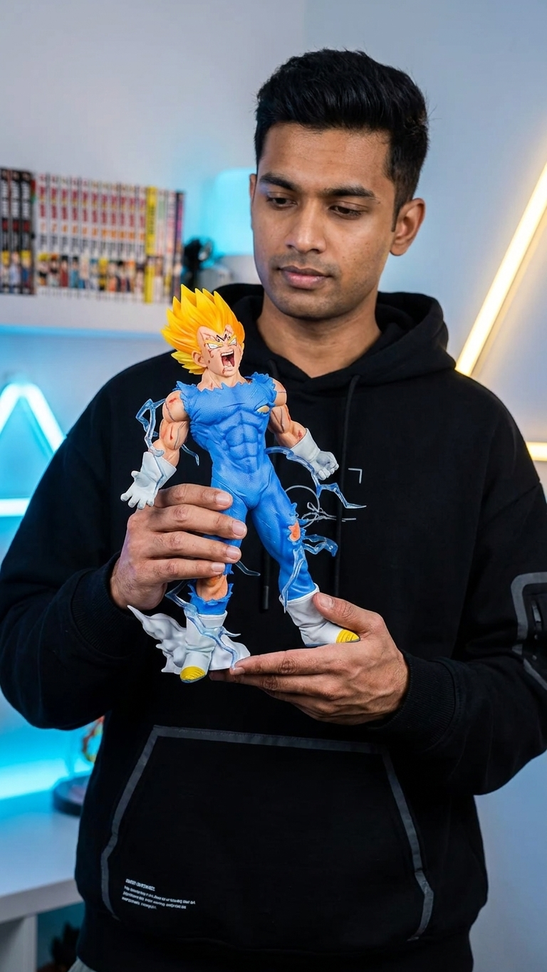 Dragon Ball Z: Majin Vegeta "Pride of the Saiyan Prince" Deluxe Figure – Dual Head Edition (27cm)