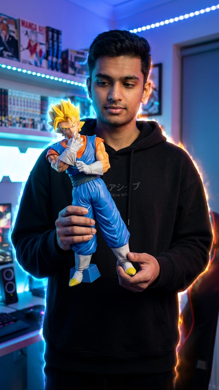 Dragon Ball Z / Super: Super Saiyan Vegito (Golden Hair Variant) 32cm Large Collectible Statue